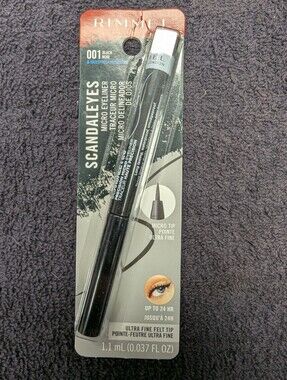 Rimmel London Scandaleyes Micro Tip Eyeliner — Black